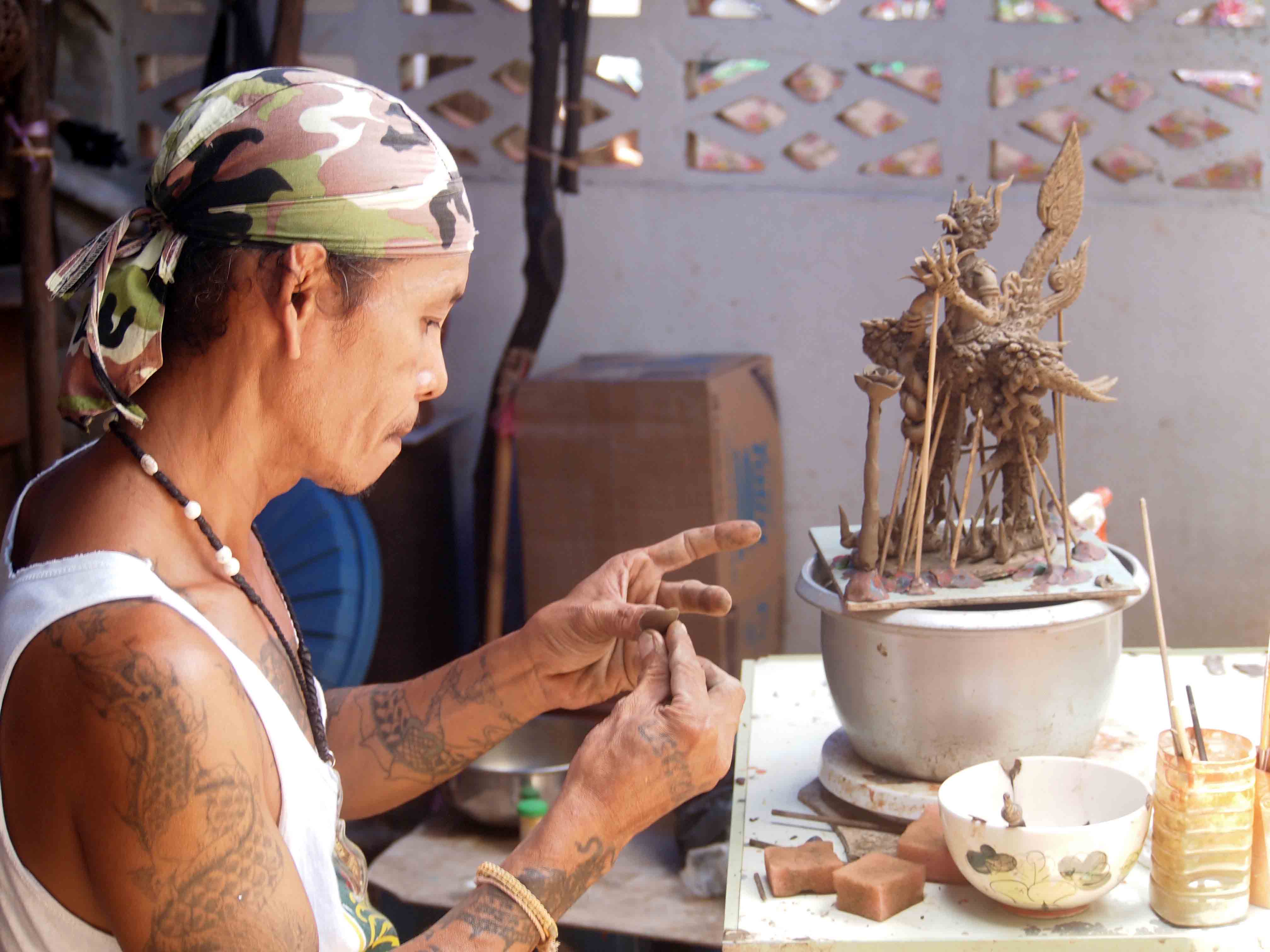 Pottery in Koh Kret